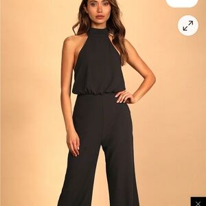 Lulu's Black Sleeveless Maxi Dress